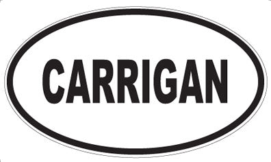 CARRIGAN - Oval Magnet
