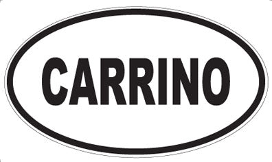 CARRINO - Oval Magnet