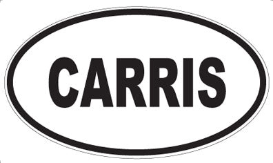 CARRIS - Oval Magnet