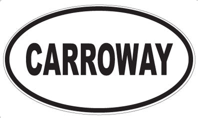 CARROWAY - Oval Magnet