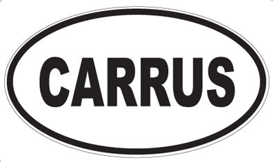 CARRUS - Oval Magnet