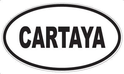 CARTAYA - Oval Sticker
