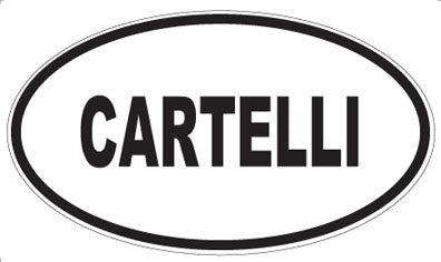 CARTELLI - Oval Magnet