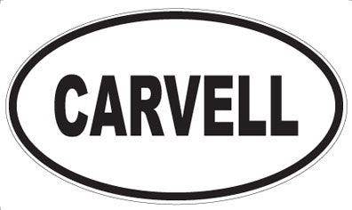 CARVELL - Oval Magnet