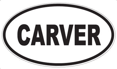 CARVER - Oval Magnet