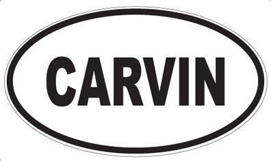 CARVIN - Oval Magnet