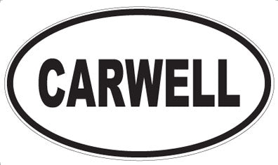 CARWELL - Oval Magnet