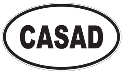 CASAD - Oval Magnet