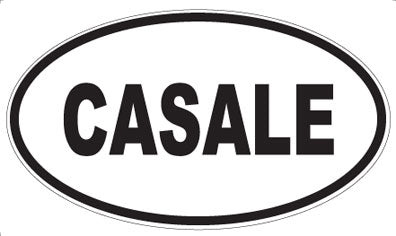 CASALE - Oval Magnet