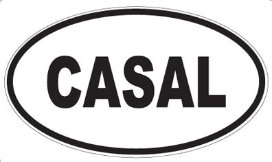 CASAL - Oval Magnet