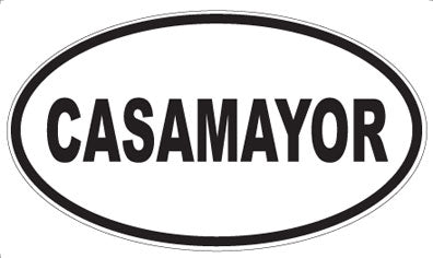 CASAMAYOR - Oval Magnet
