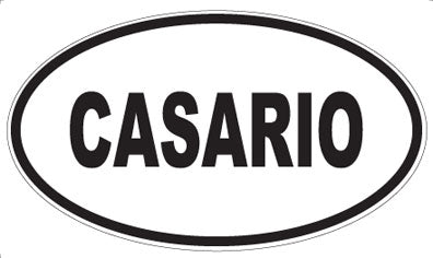 CASARIO - Oval Magnet