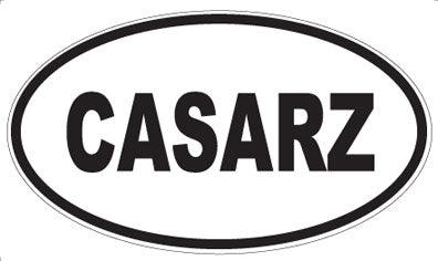 CASARZ - Oval Magnet