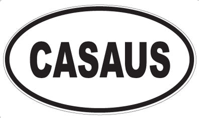 CASAUS - Oval Magnet