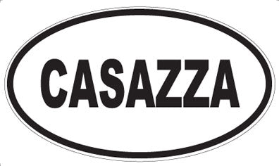 CASAZZA - Oval Magnet