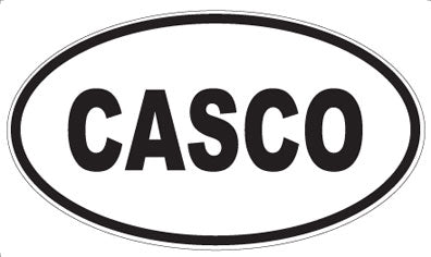 CASCO - Oval Sticker