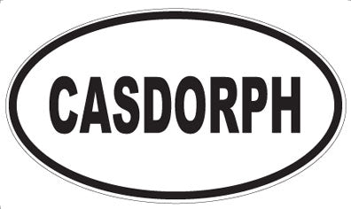 CASDORPH - Oval Magnet