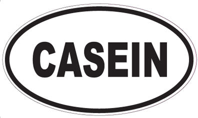 CASEIN - Oval Sticker