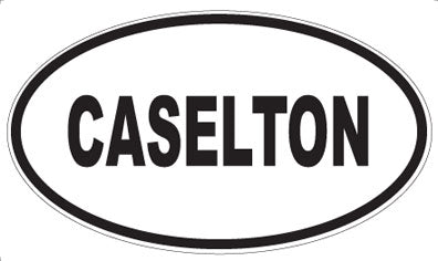 CASELTON - Oval Sticker