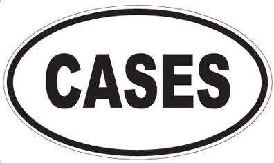 CASES - Oval Magnet