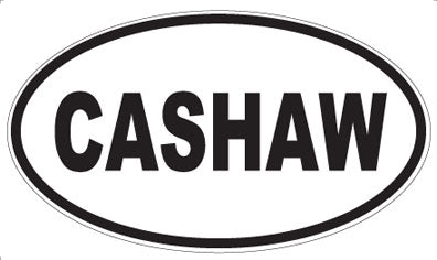 CASHAW - Oval Magnet
