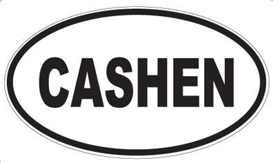 CASHEN - Oval Magnet