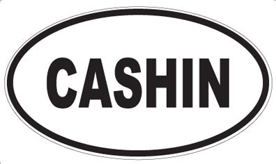 CASHIN - Oval Magnet
