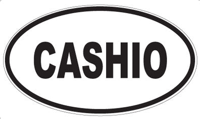 CASHIO - Oval Magnet