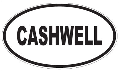CASHWELL - Oval Magnet