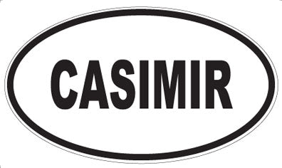 CASIMIR - Oval Magnet