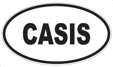 CASIS - Oval Magnet