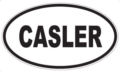 CASLER - Oval Magnet