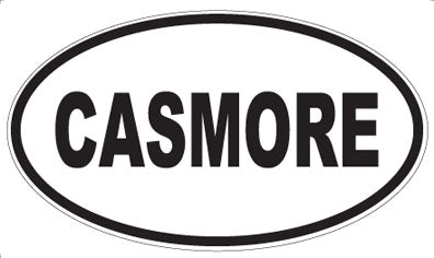 CASMORE - Oval Sticker