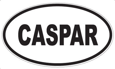 CASPAR - Oval Sticker