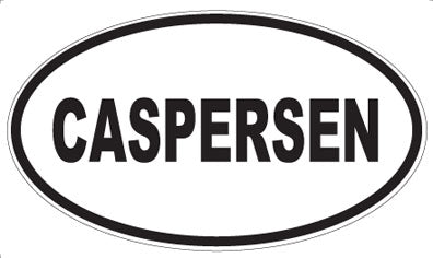 CASPERSEN - Oval Magnet