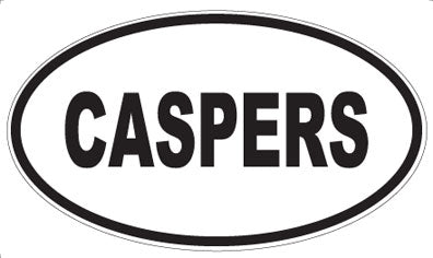 CASPERS - Oval Magnet