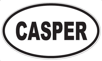 CASPER - Oval Magnet