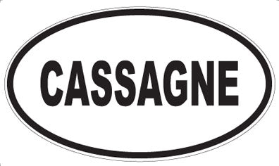 CASSAGNE - Oval Magnet