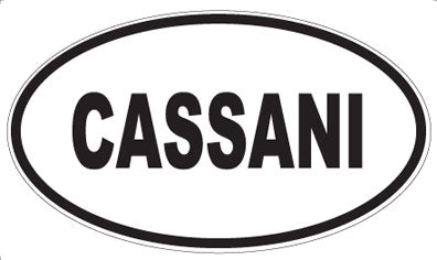CASSANI - Oval Magnet