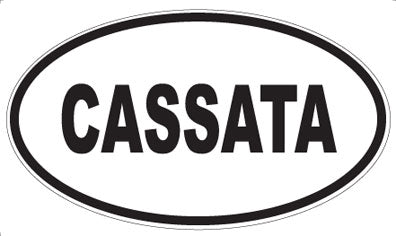 CASSATA - Oval Magnet