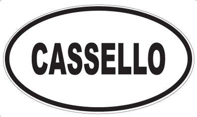 CASSELLO - Oval Magnet