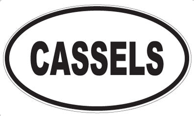 CASSELS - Oval Magnet