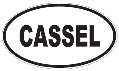 CASSEL - Oval Magnet
