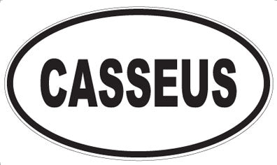 CASSEUS - Oval Sticker