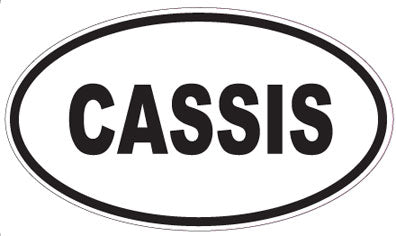 CASSIS - Oval Sticker