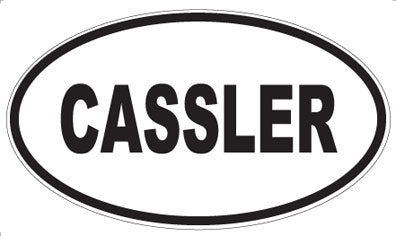 CASSLER - Oval Magnet