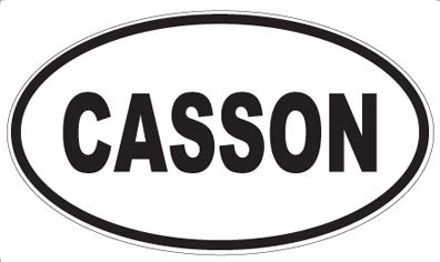 CASSON - Oval Magnet