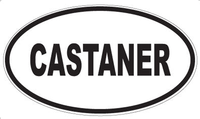 CASTANER - Oval Magnet