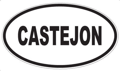 CASTEJON - Oval Magnet