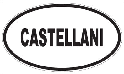 CASTELLANI - Oval Magnet